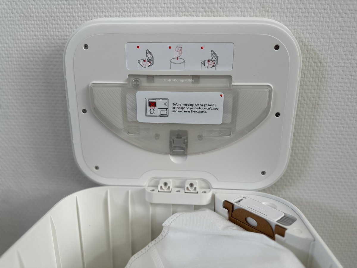 Switchbot K10+ plaque lavage