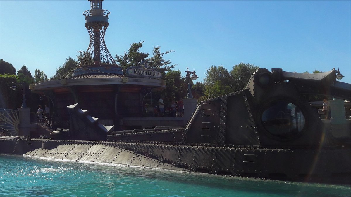 Le Nautilus, à Disneyland Paris, ici en 2016 (© Alexandre Boero)