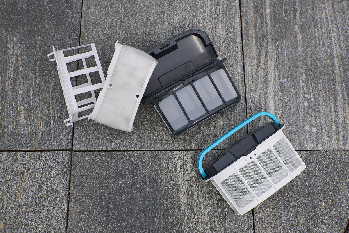 Trois filtres pour un robot. © Marc Beekenkamp pour Clubic