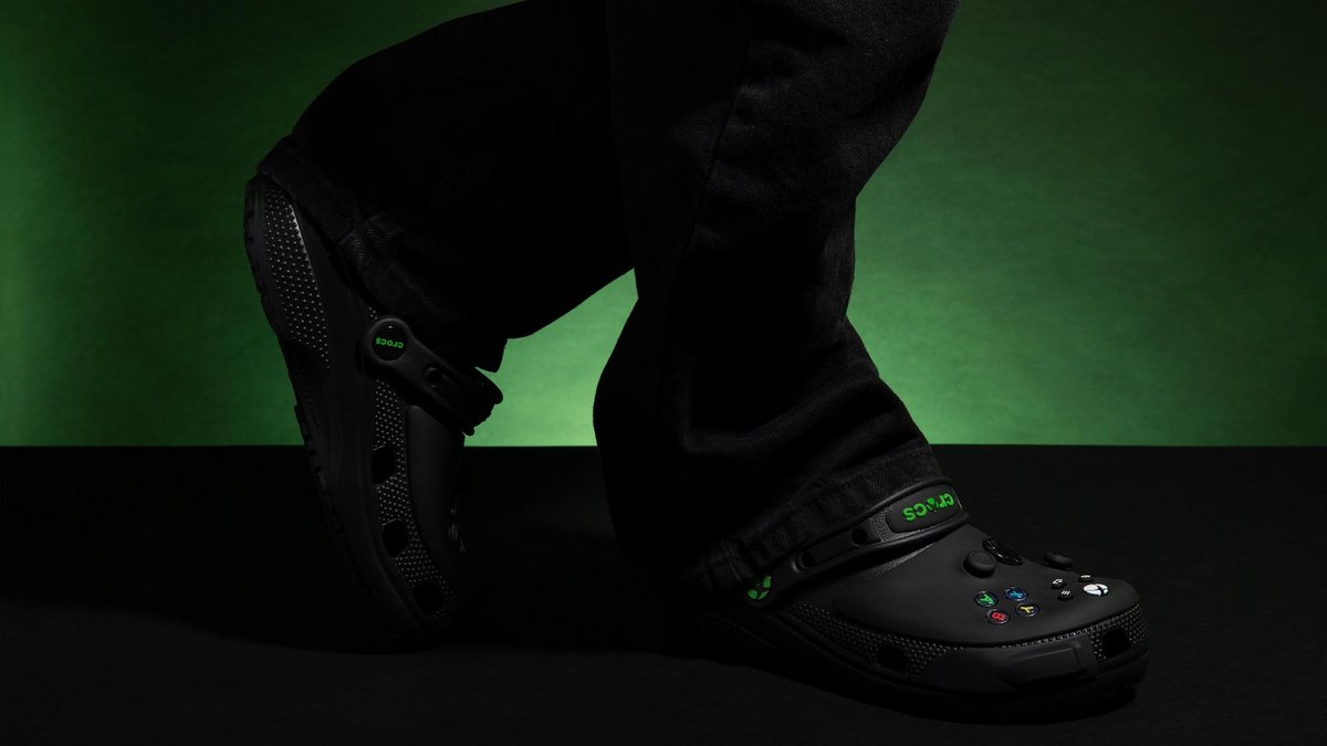 Alors, elles vous plaisent ces Crocs Xbox ? © Microsoft
