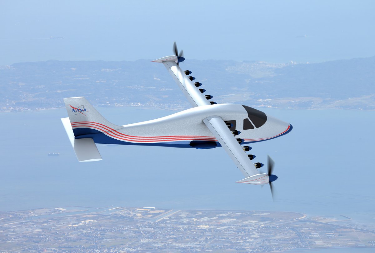 Avion électrique NASA X-57 Maxwell