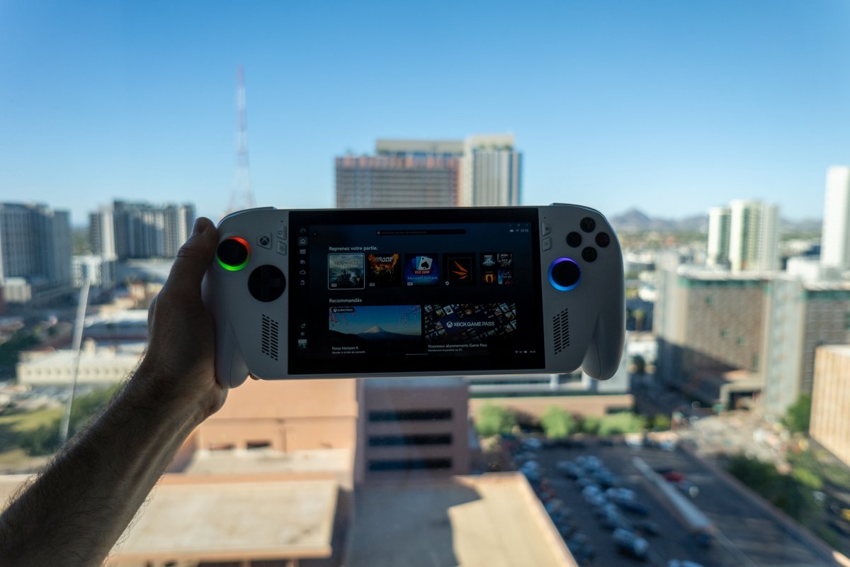 C'est à Downtown Phoenix, au début de mon voyage, que j'ai découvert la nouvelle interface Xbox. ©Clubic