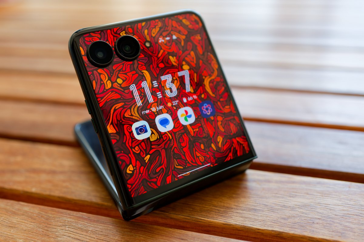 Le Razr 60 Ultra, un de nos coups de coeur  © Clubic
