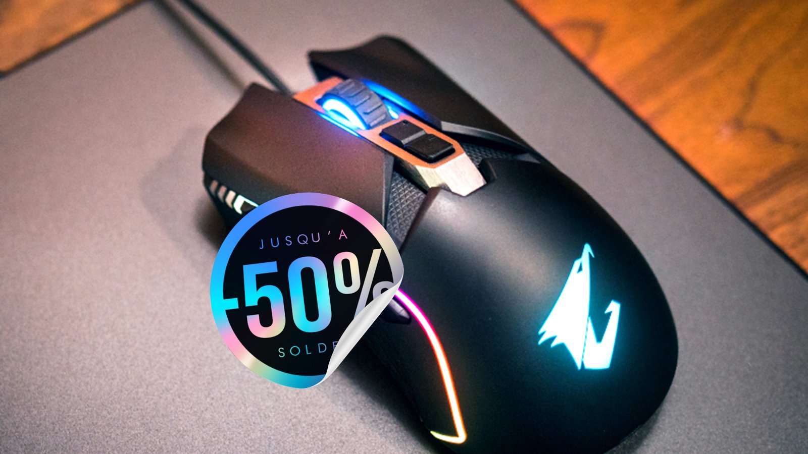 Une souris conçue pour les joueurs