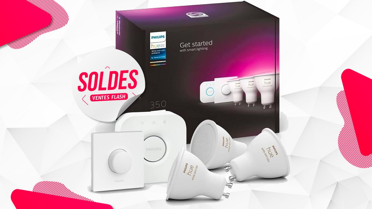 Le Kit de démarrage Philips Hue White and Color Ambiance