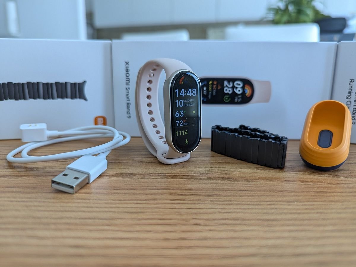 Le Smart Band 9 et ses accessoires. - ©Johan Gautreau pour Clubic