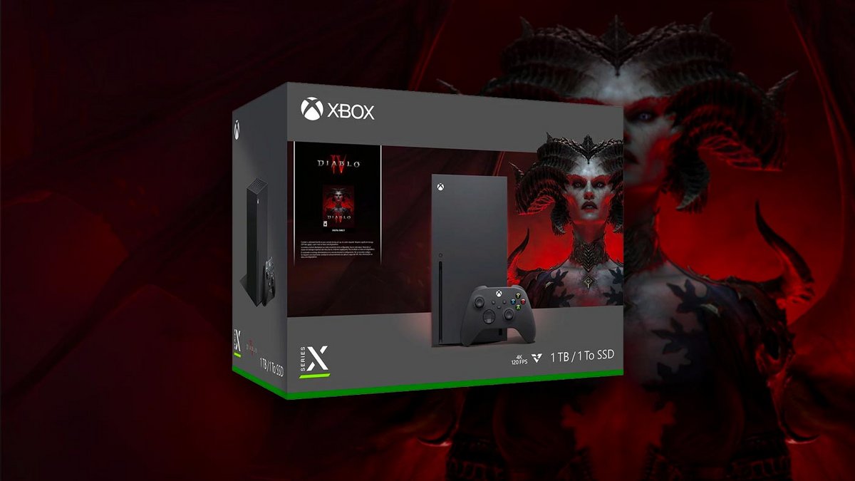 La Xbox Series X avec Diablo IV