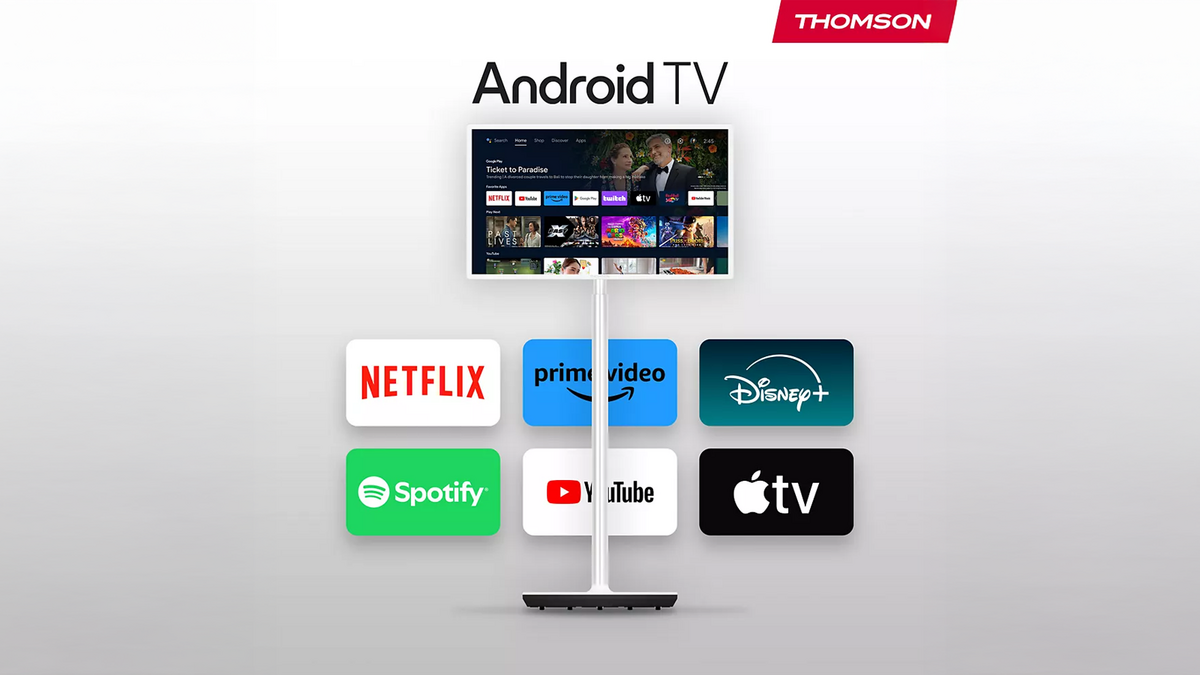 Soldes d’hiver 2026 : la TV THOMSON sur batterie que vous pouvez déplacer partout © Thomson