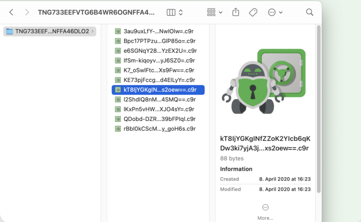 Intégration du chiffrement de Cryptomator à l'explorateur de fichiers