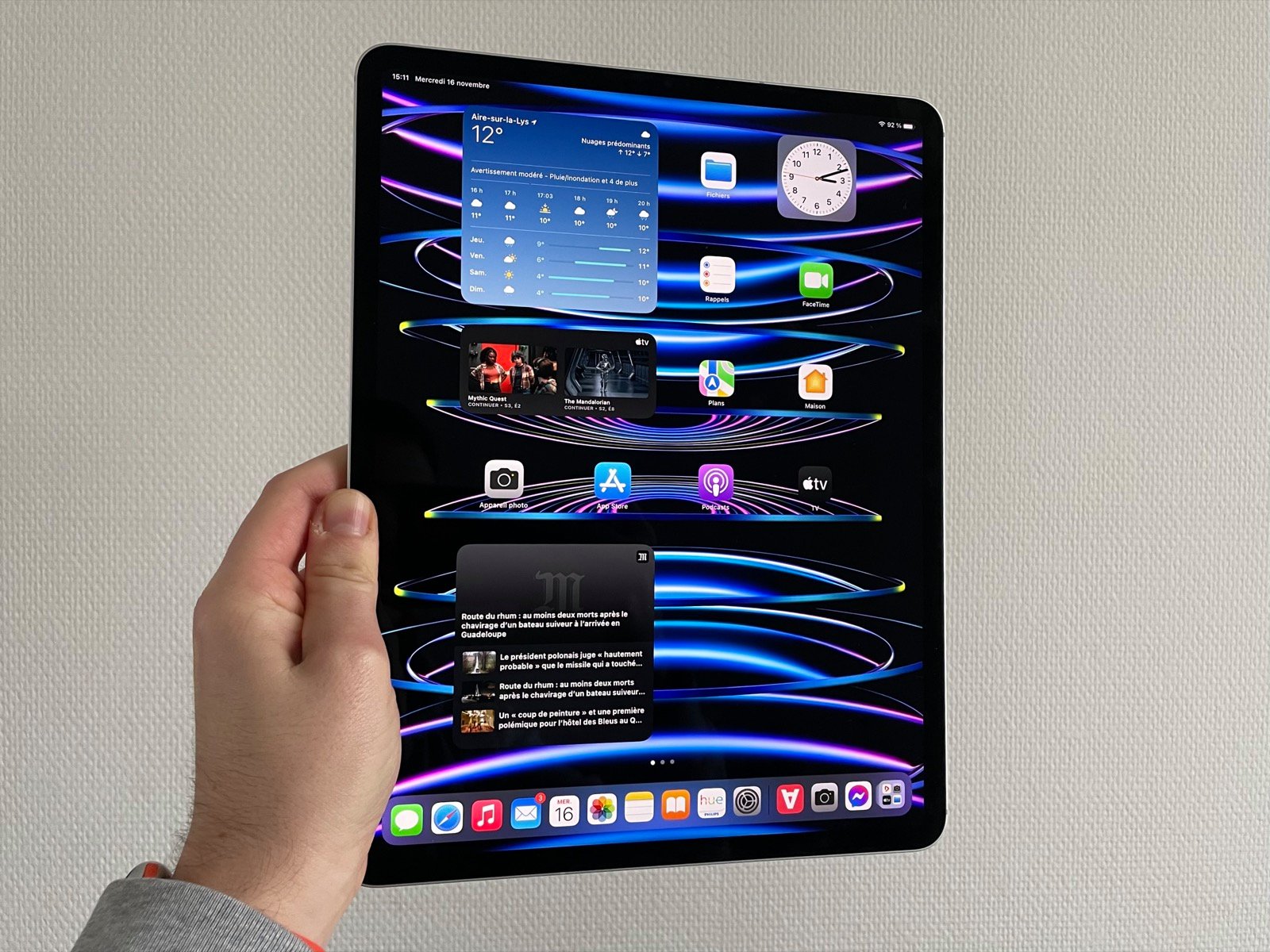 L'iPad Pro M2 profite d'un écran Mini-LED © Mathieu Grumiaux pour Clubic