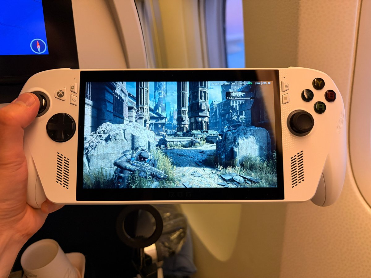 Gears of War est animé sans trop de problèmes sur la ROG Xbox Ally, mais seulement en 720p. ©Nathan Le Gohlisse pour Clubic