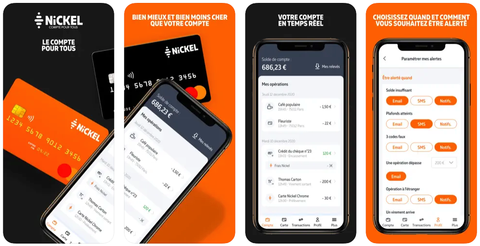 Nickel - Présentation de la banque mobile