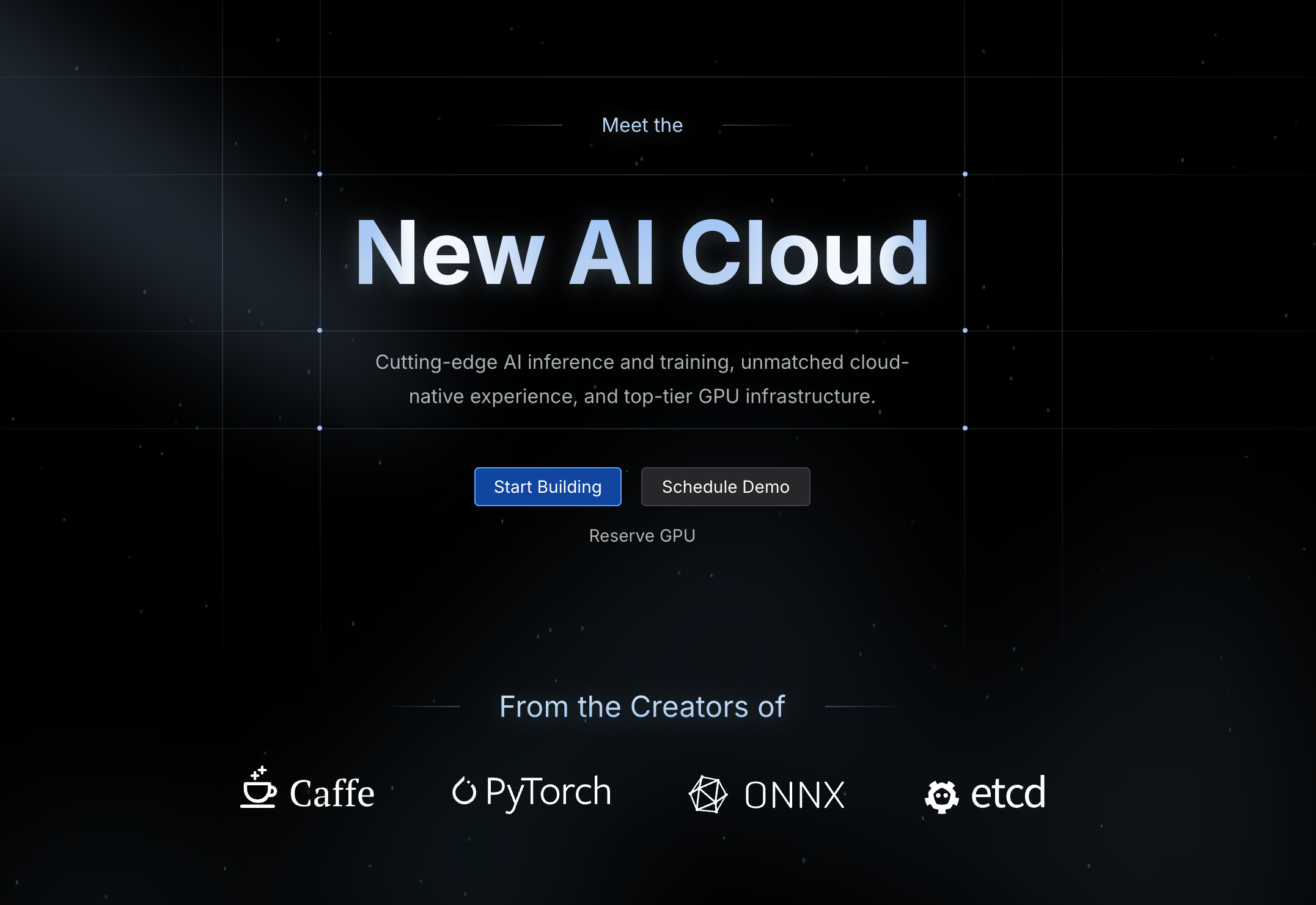 Page d'accueil de Lepton. © Lepton AI