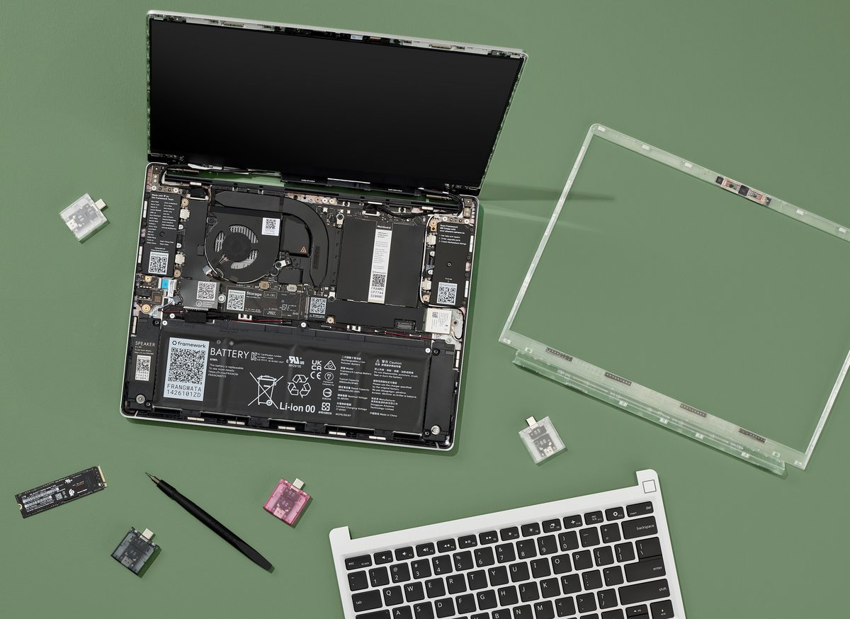 Le Framework Laptop 13 dispose de nouveaux accessoires © Framework