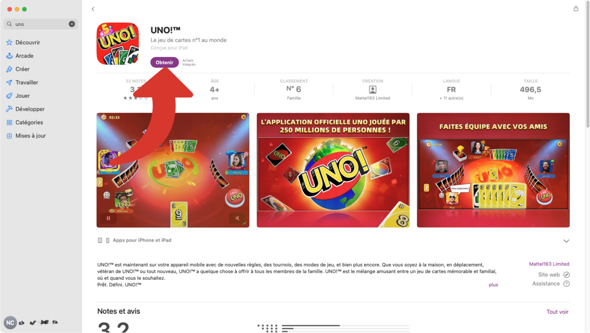 Obtenir une app iOS dans l'App Store sous macOS © Clubic