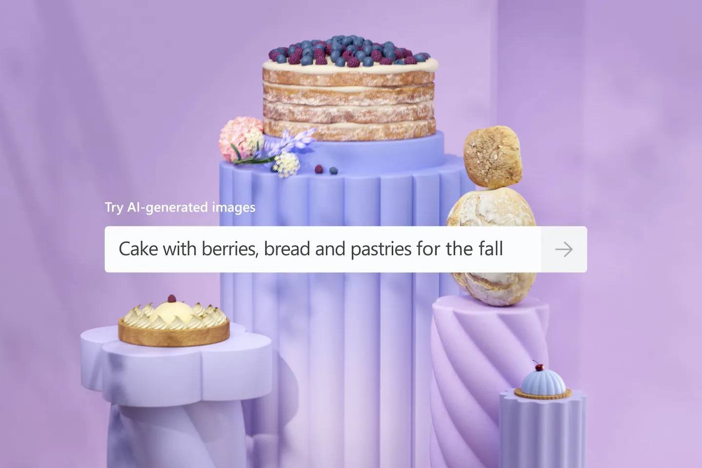 Exemple d'une image générée par Microsoft Designer © Microsoft