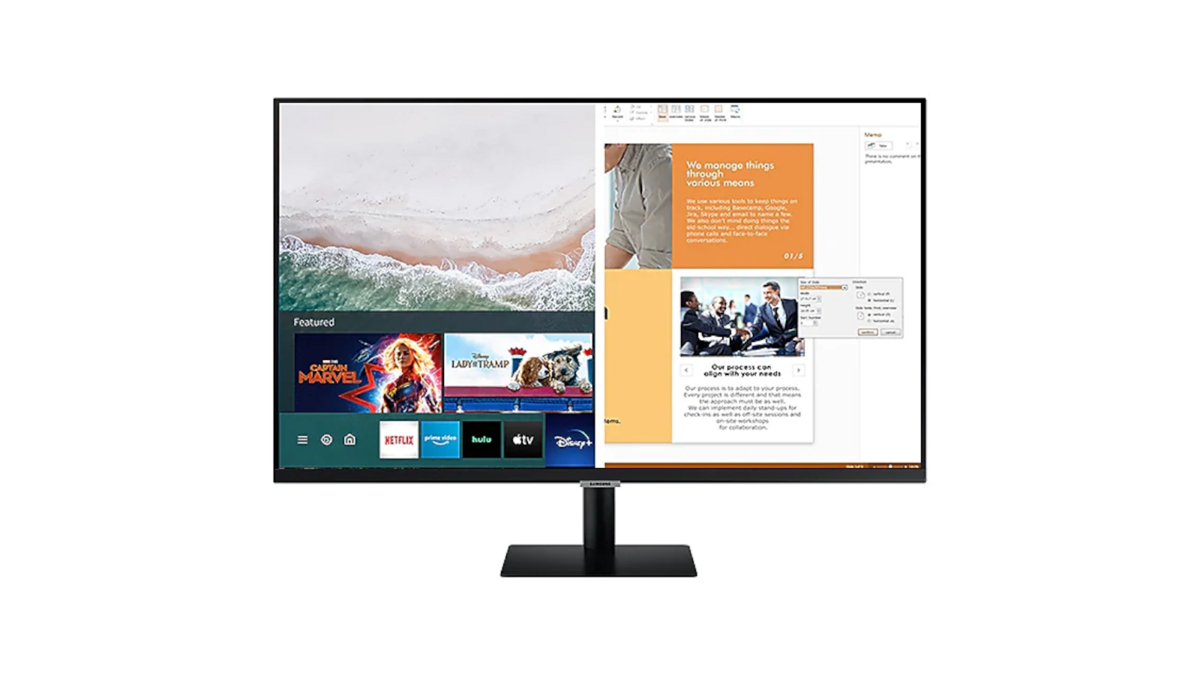 L'écran connecté Samsung Smart Monitor M5