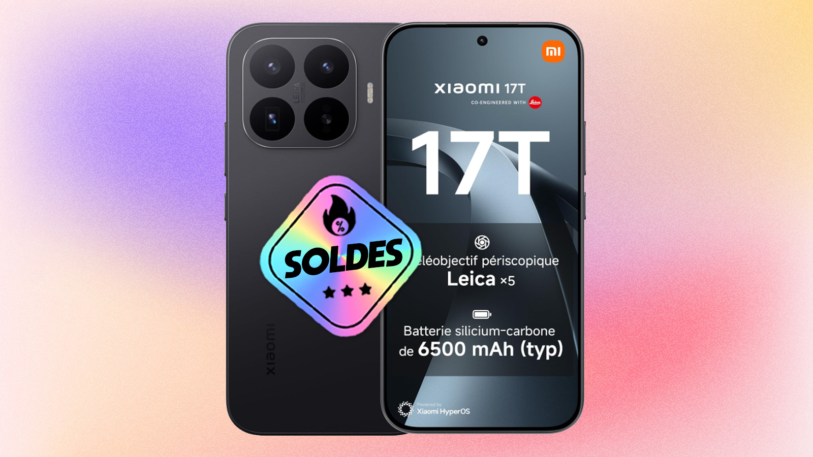 xiaomi 17T soldes boulanger