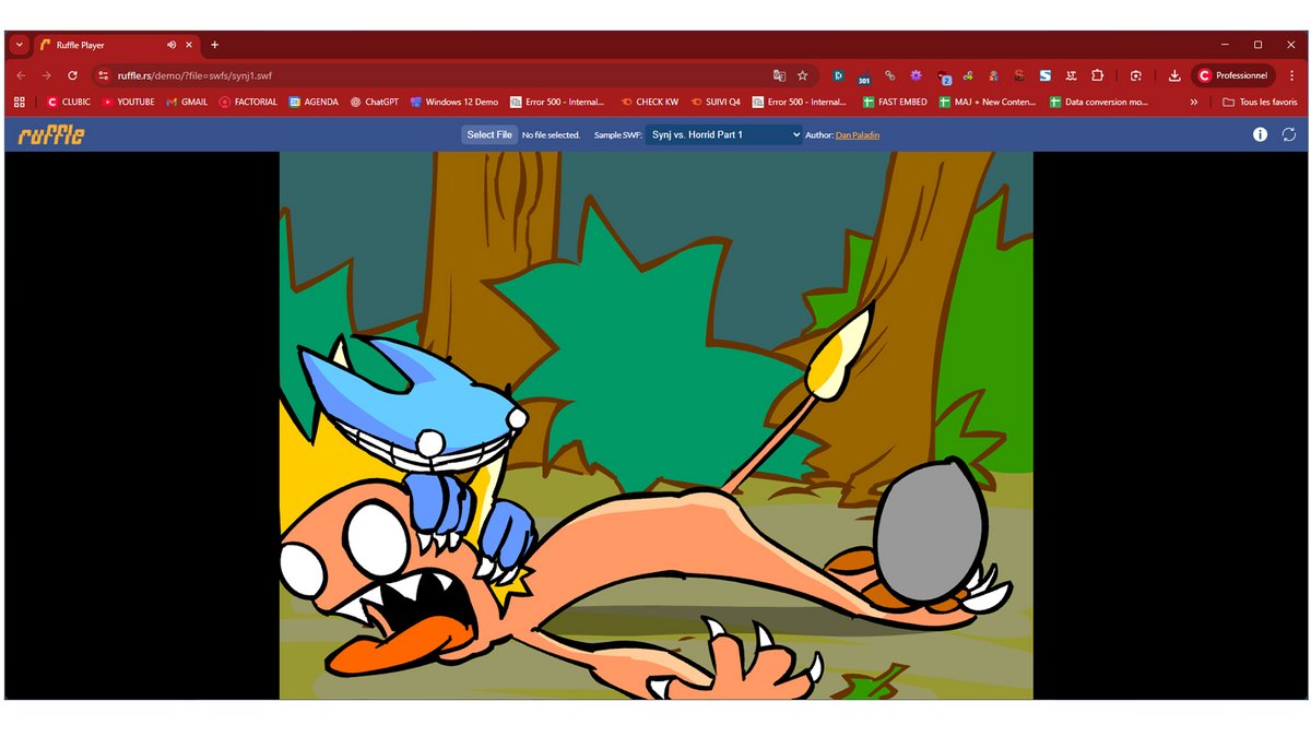 Ruffle gère déjà ActionScript 1 et 2, progresse vers le support d’ActionScript 3, et s’appuie sur une communauté active pour améliorer la compatibilité des anciens contenus Flash - © Ruffle