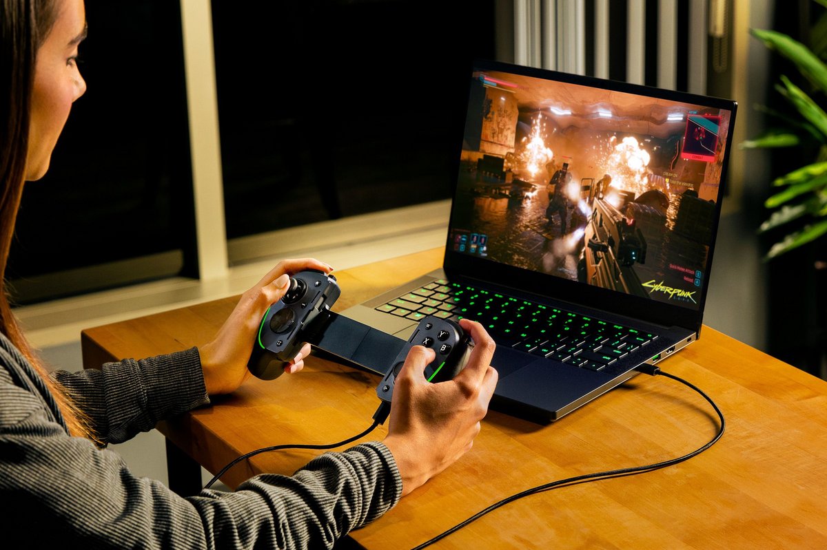 La Kishi Ultra de Razer fait aussi office de contrôleur pour PC © Razer