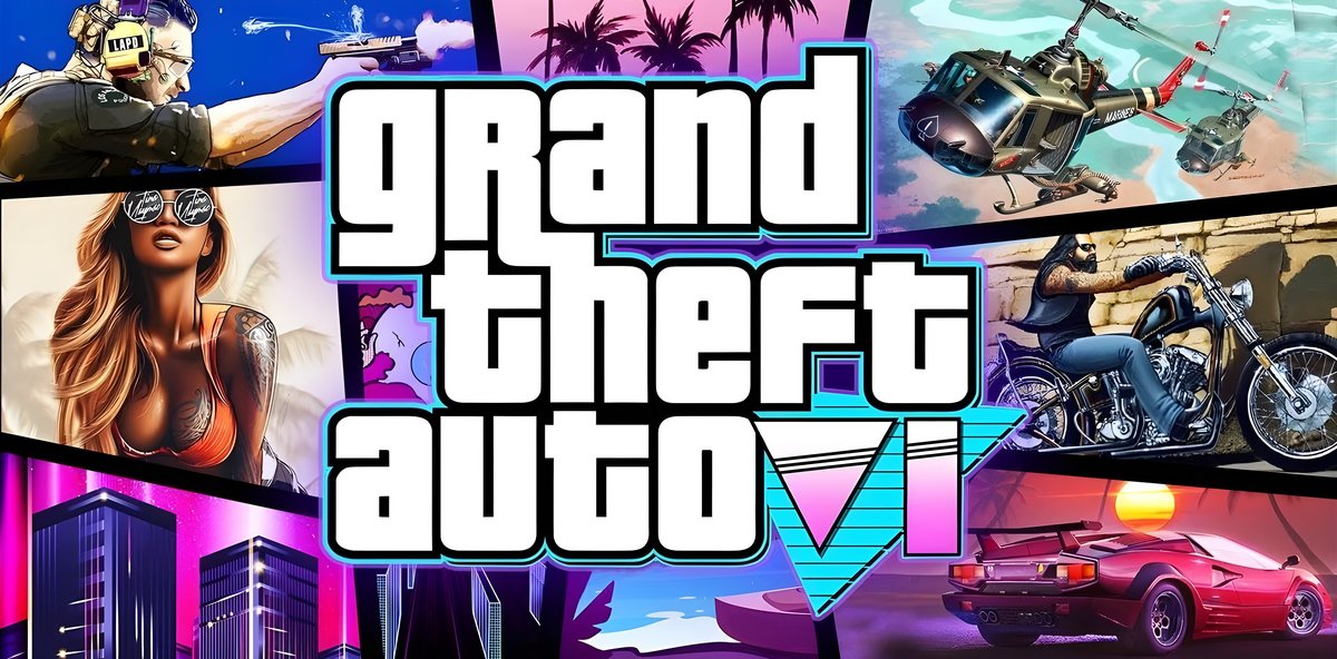 Visuel amateur créé pour GTA VI