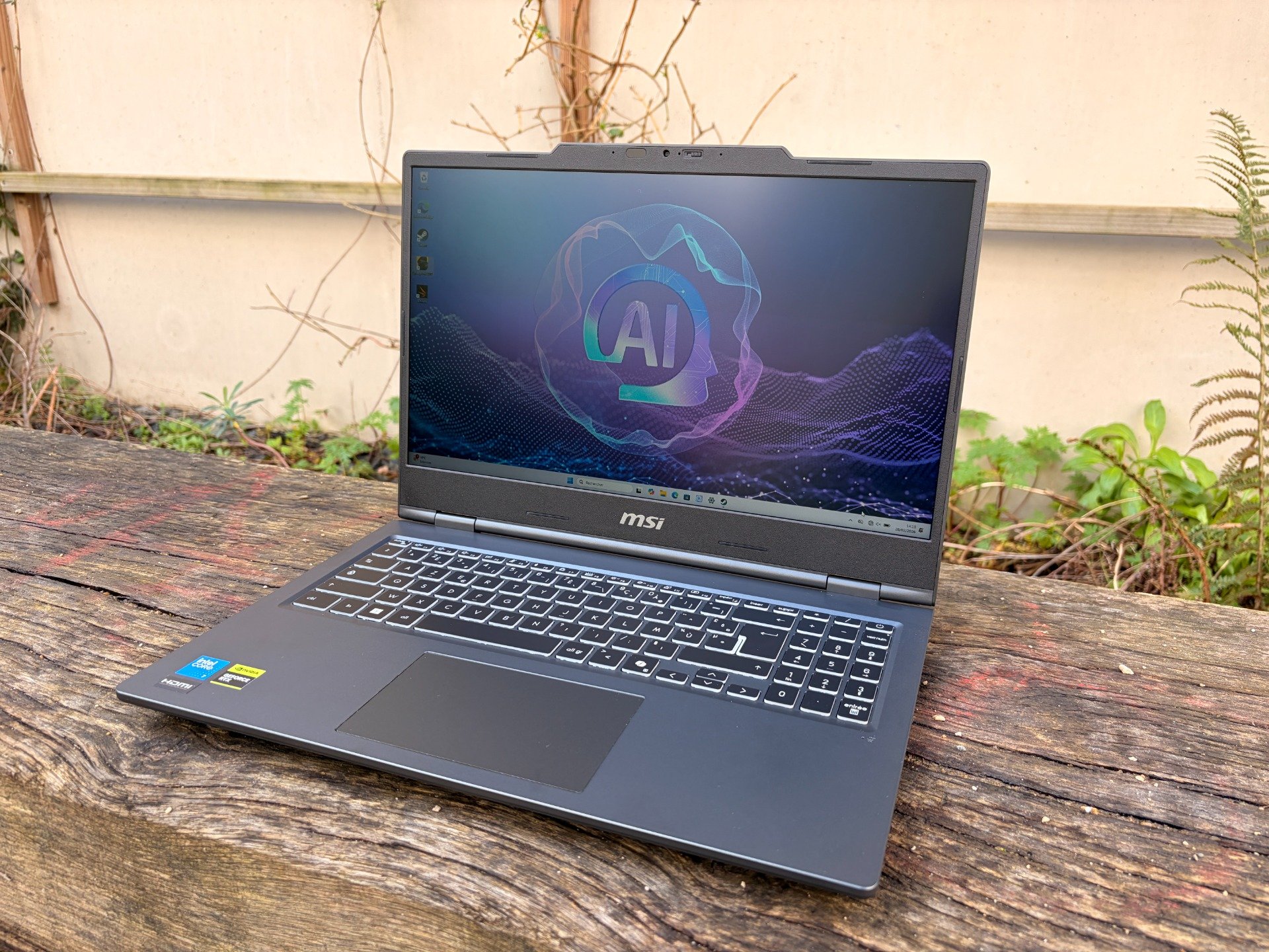 Le MSI VenturePro 15. © Studio Clubic