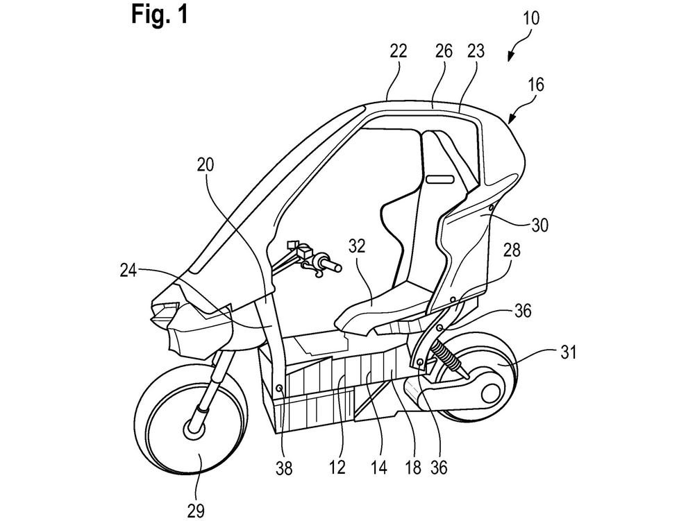 Concept moto électrique urbaine BMW