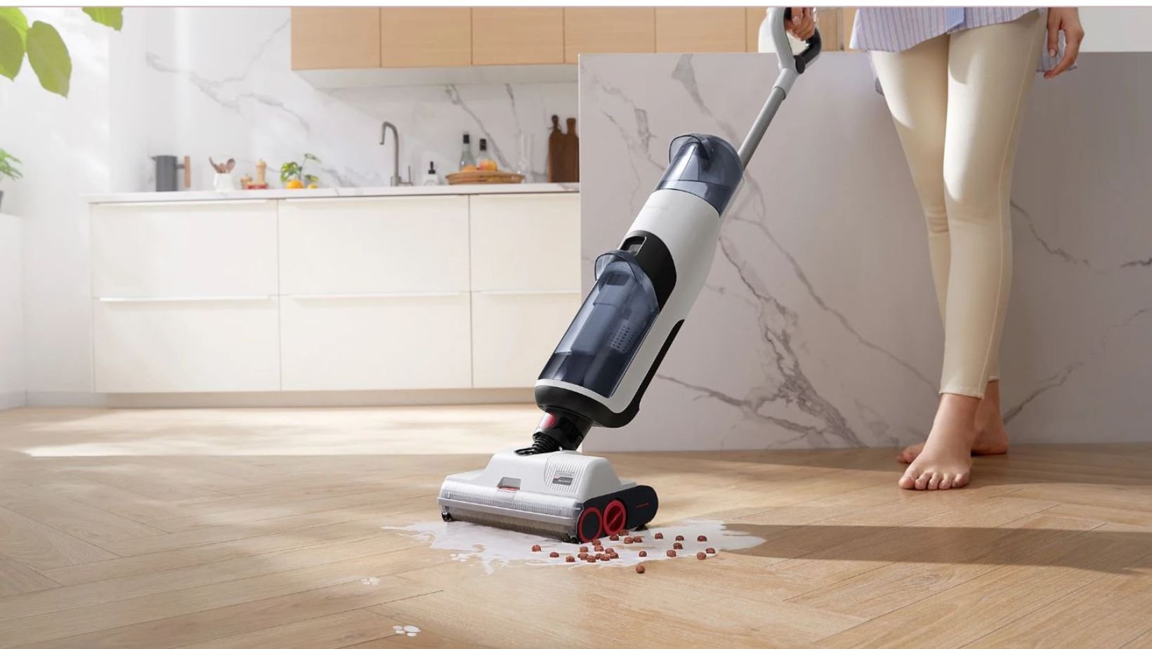 L'aspirateur laveur Roborock Dyad