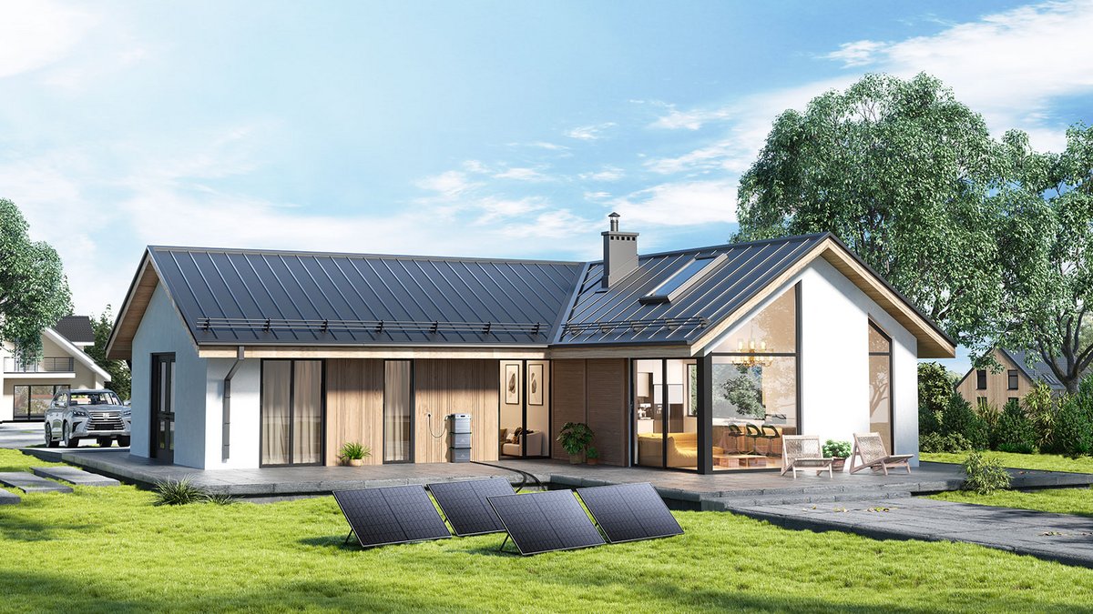 Le SolarFlow 800 Pro connecte vos panneaux solaires à la maison, stocke l’énergie produite et la redistribue la nuit pour réduire votre facture. ©Zendure