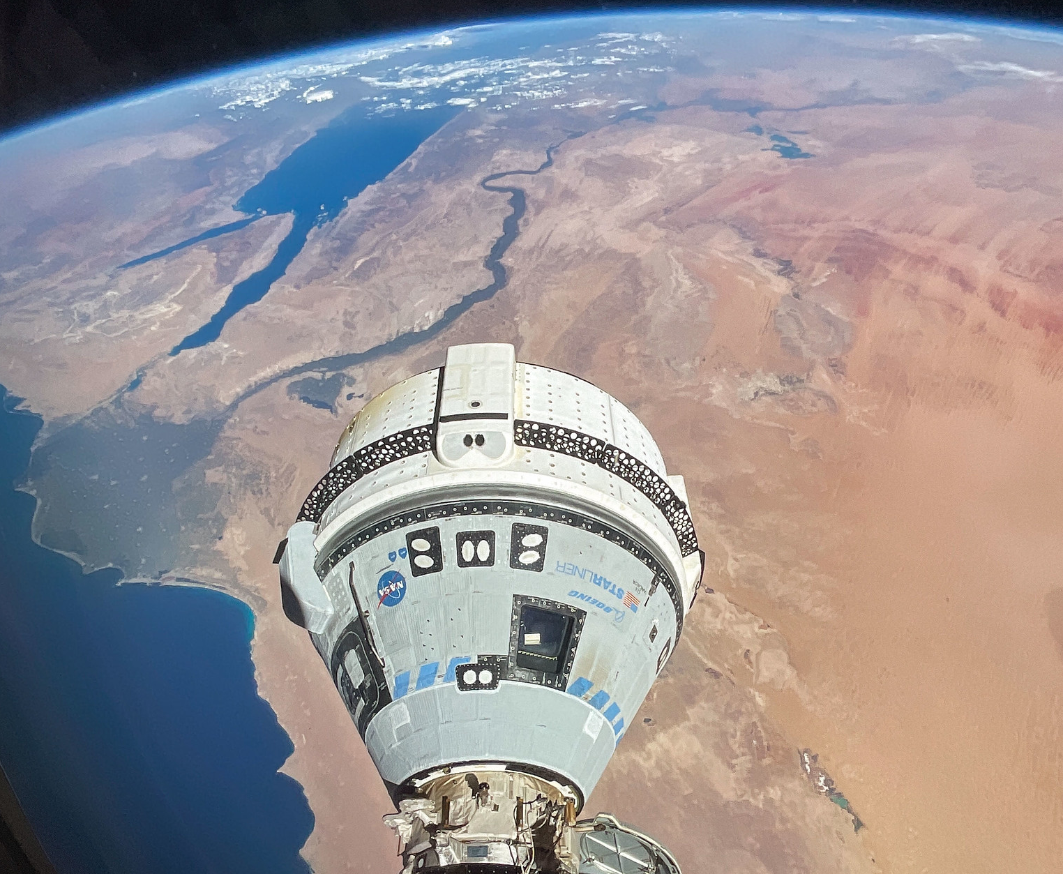 La capsule Starliner est amarrée à l'ISS depuis presque deux semaines © NASA / Matthew Dominick