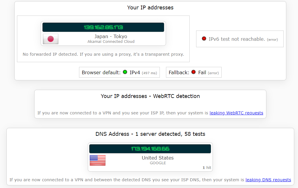 iTop VPN leak