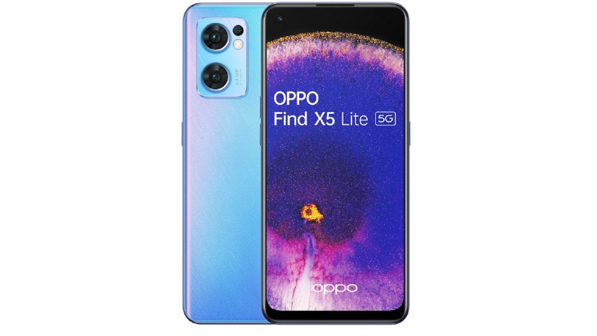 Le téléphone portable Oppo Find X5 Lite