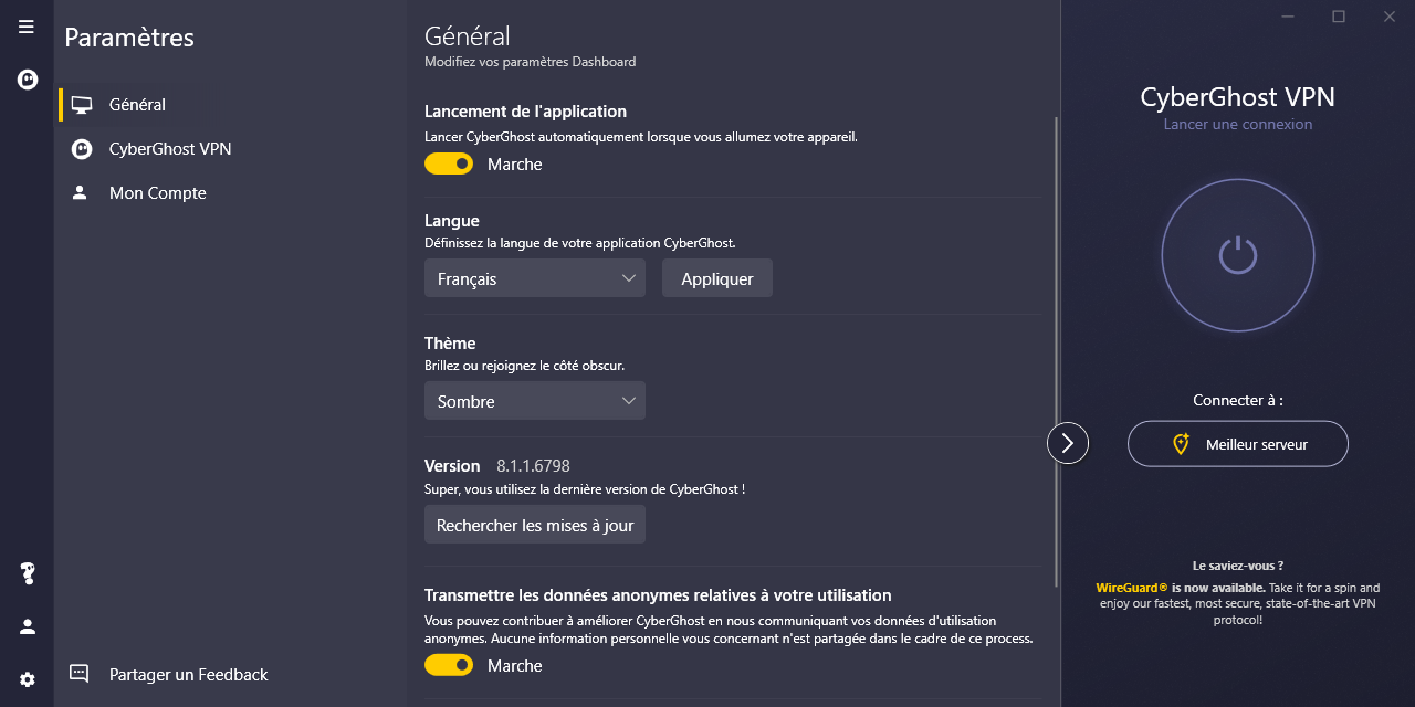 Une nouvelle interface élégante et épurée.