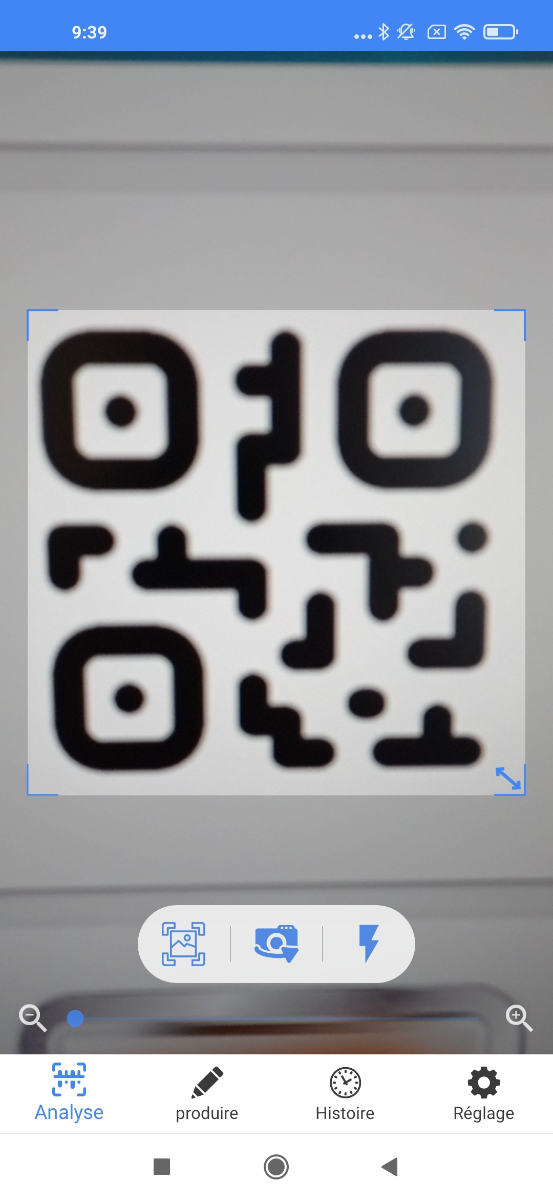 QR Code Lecteur Screen 1