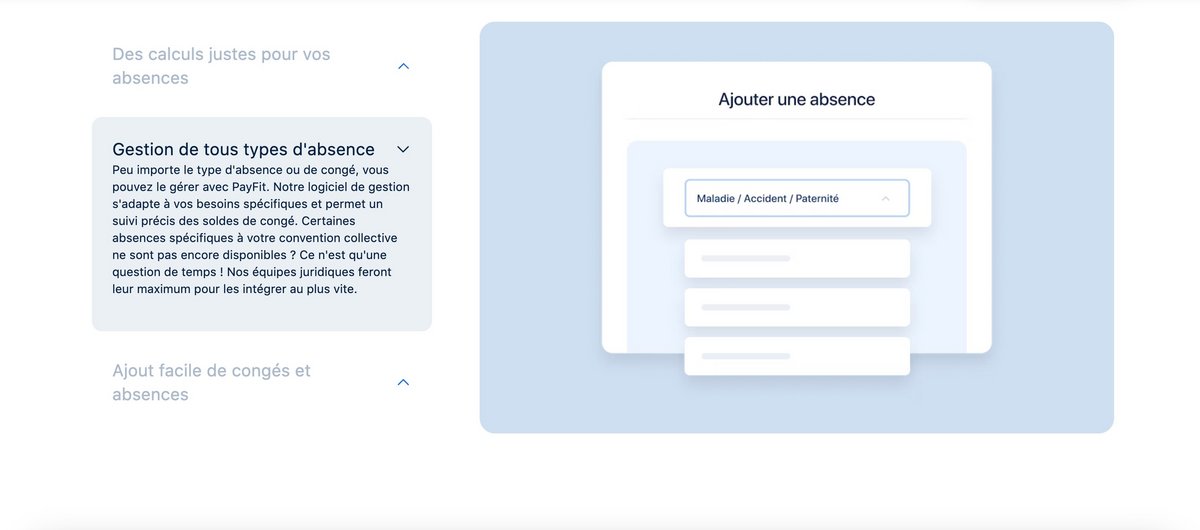 Optimisez la gestion des absences © Payfit