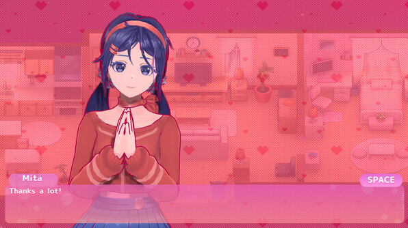 Un exemple des nombreuses discussions possibles avec Mita... © Aihasto 