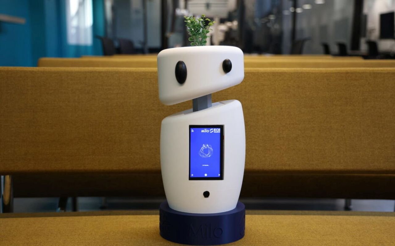 Nos confrères du Parisien ont rencontré Milo, le nouvel élève de la promo 2025/2026 de l'ECE - ©LP/Eliott Daudet