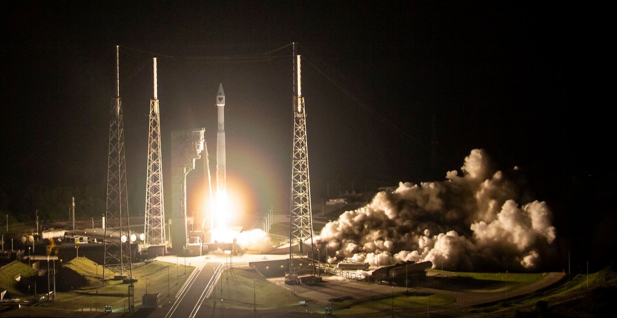 Atlas V décolle avec la sonde interplanétaire Lucy. Crédits ULA