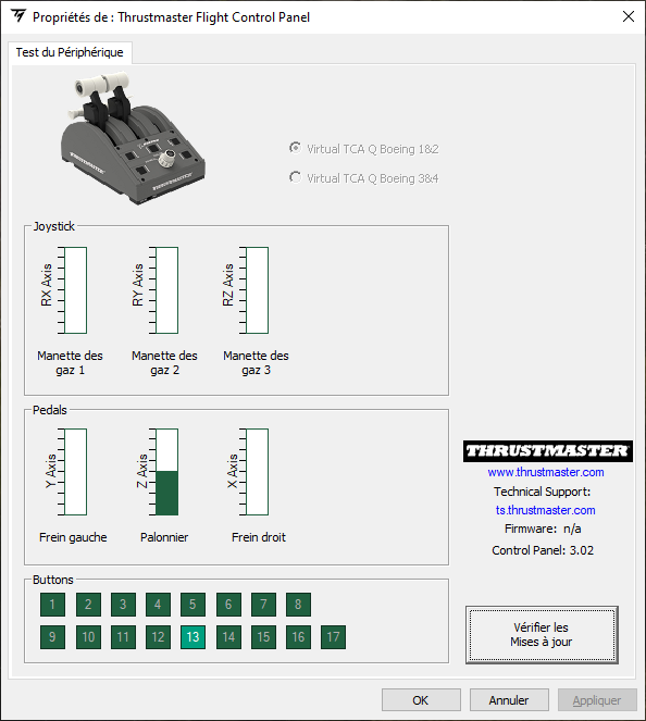 Thrustmaster TCA Yoke Pack Boeing