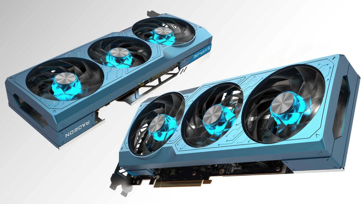 Sapphire Aurora, une Radeon RX 6750 GRE toute bleue © VideoCardz