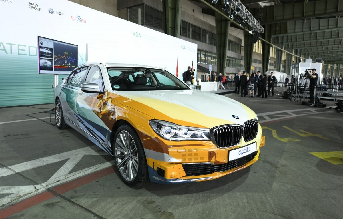 Baidu BMW autonome