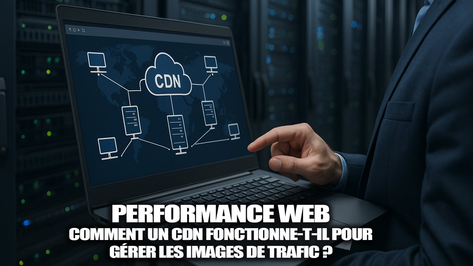 Un CDN répartit le contenu sur plusieurs serveurs pour accélérer le chargement et améliorer l’expérience utilisateur, le choix du fournisseur reposant sur la performance, la sécurité et le coût - © Axel Reghis | OpenAI