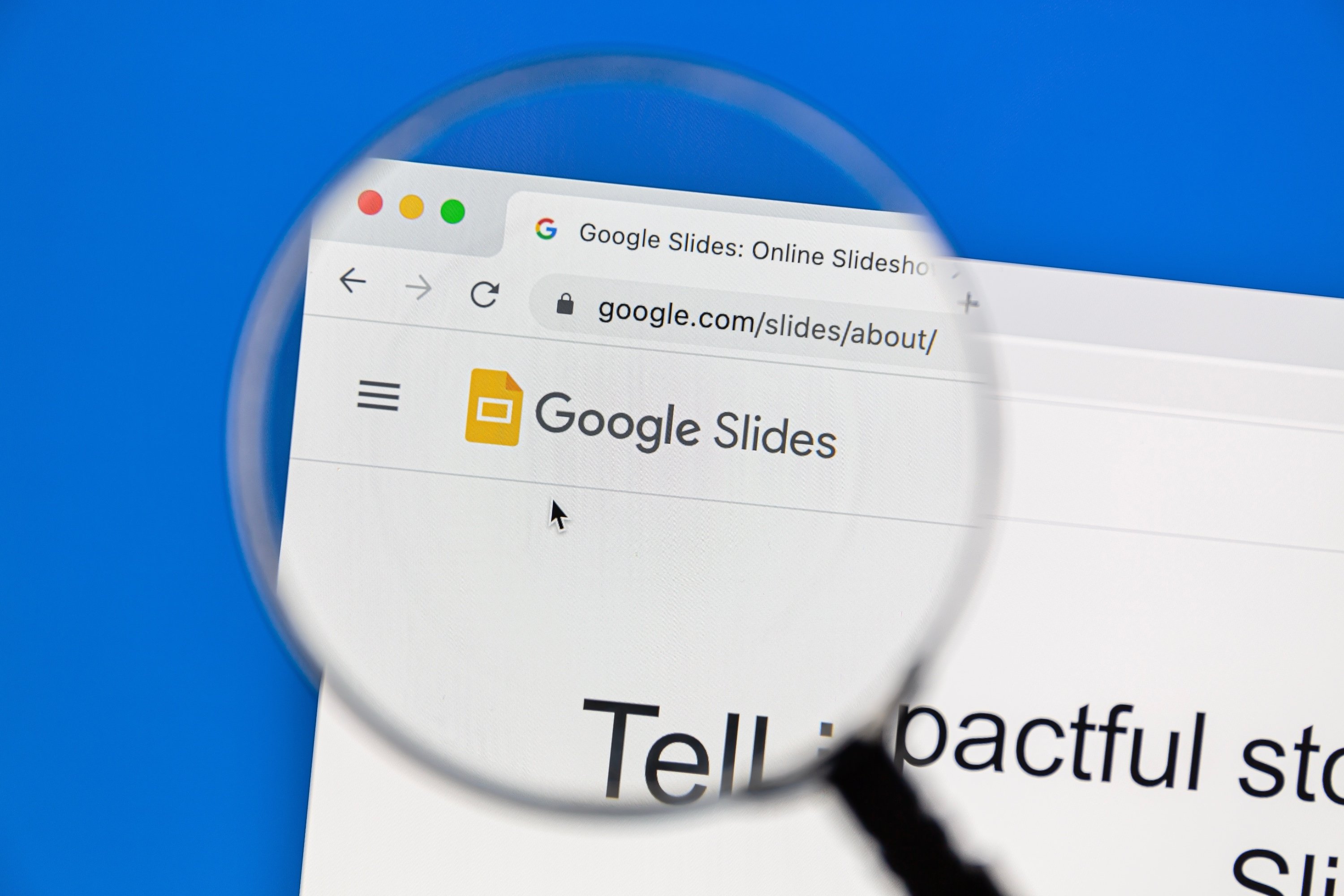 Les nouveautés de Google Slides passées à la loupe © IB Photography / Shutterstock