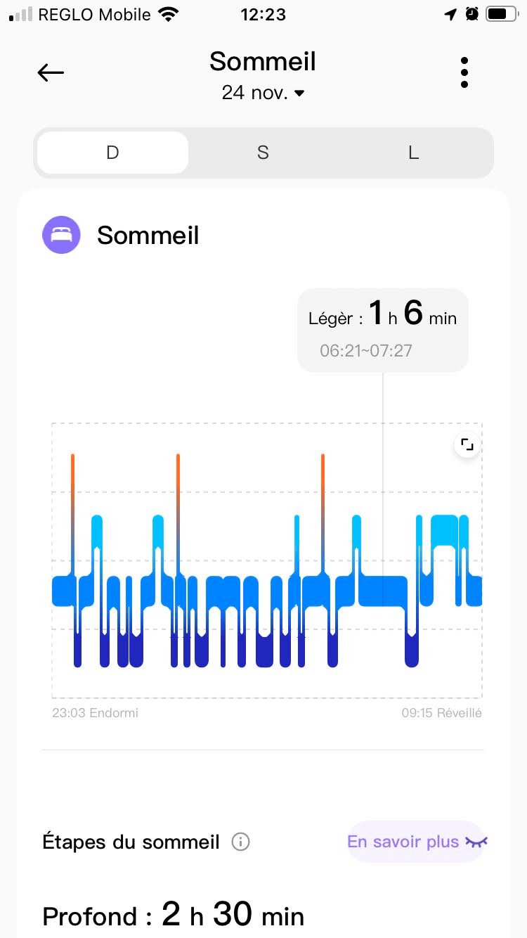 Xiaomi Smart Band 8 - Sommeil 2