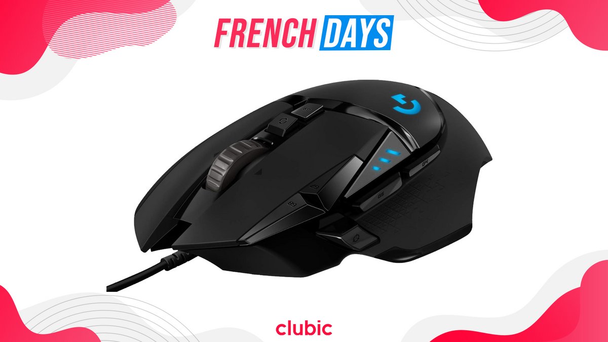 La souris Logitech G502 HERO