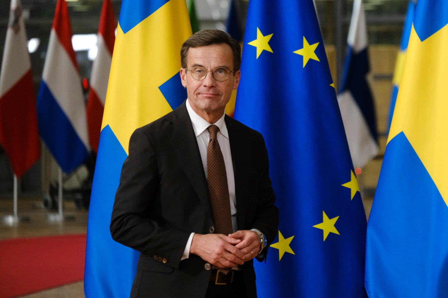 Le Premier ministre suédois, Ulf Kristersson. ©Alexandros Michailidis / Shutterstock