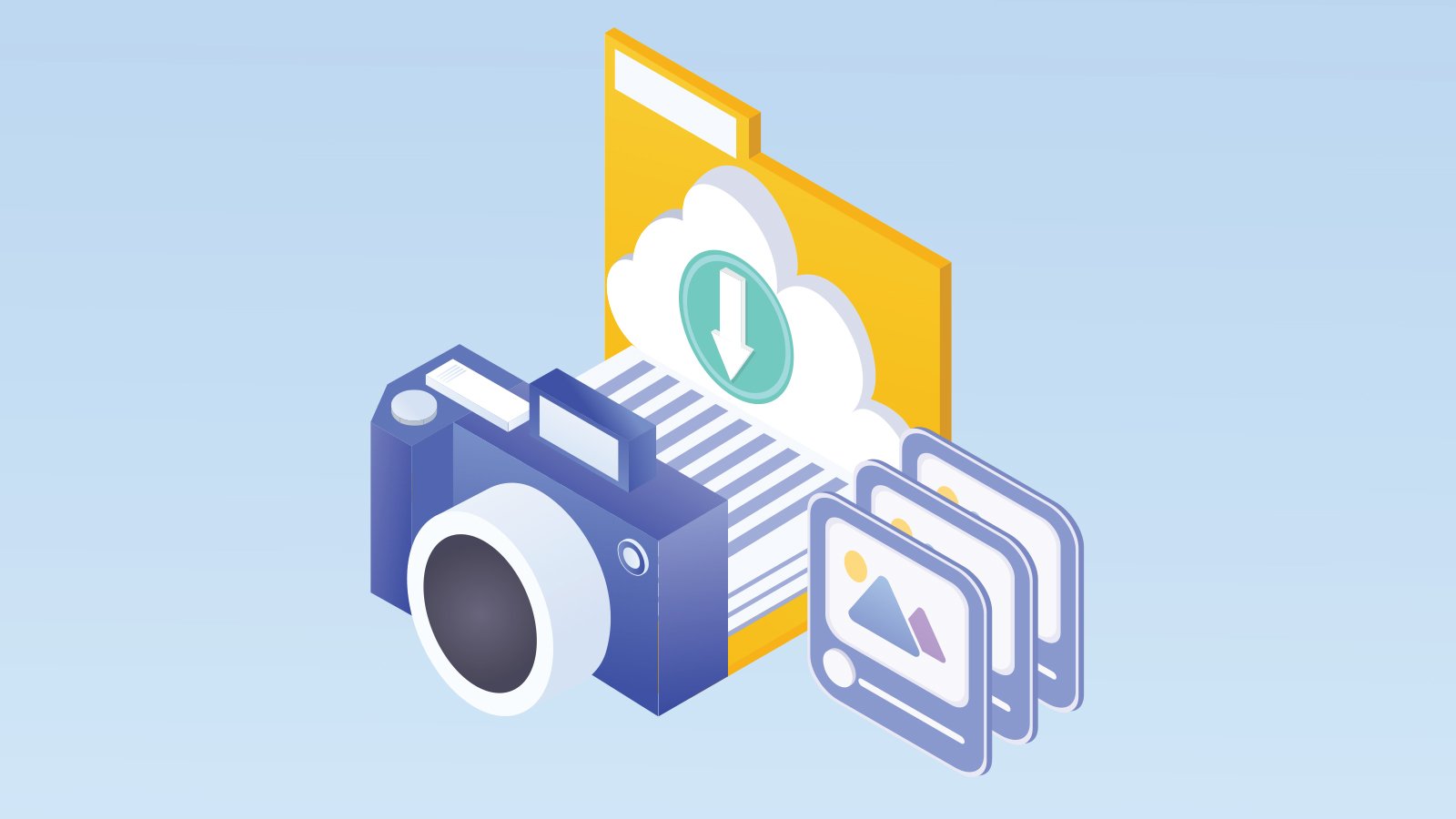 Le cloud permet de sauvegarder et sécuriser ses fichiers les plus précieux, notamment ses photos. © Shutterstock