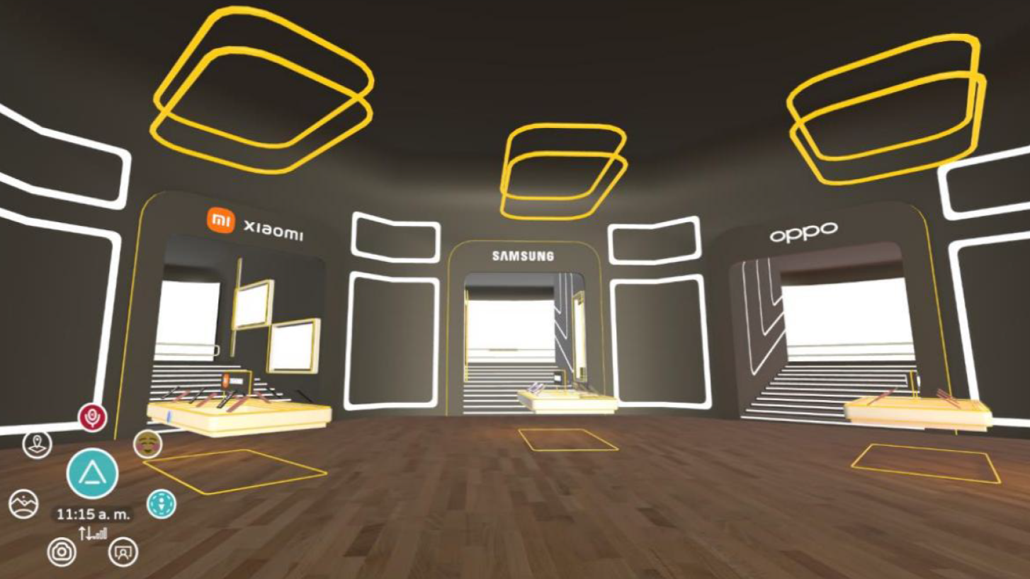 Les marques auront leur propre corner © Orange