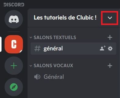 discord inviter serveur