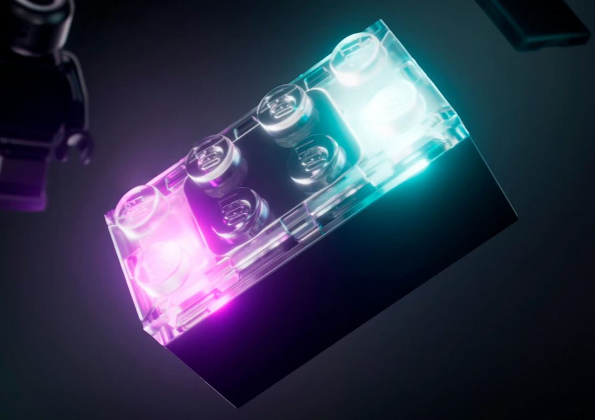En 2026, LEGO va lancer la brique intelligente "Smart Brick". ©LEGO